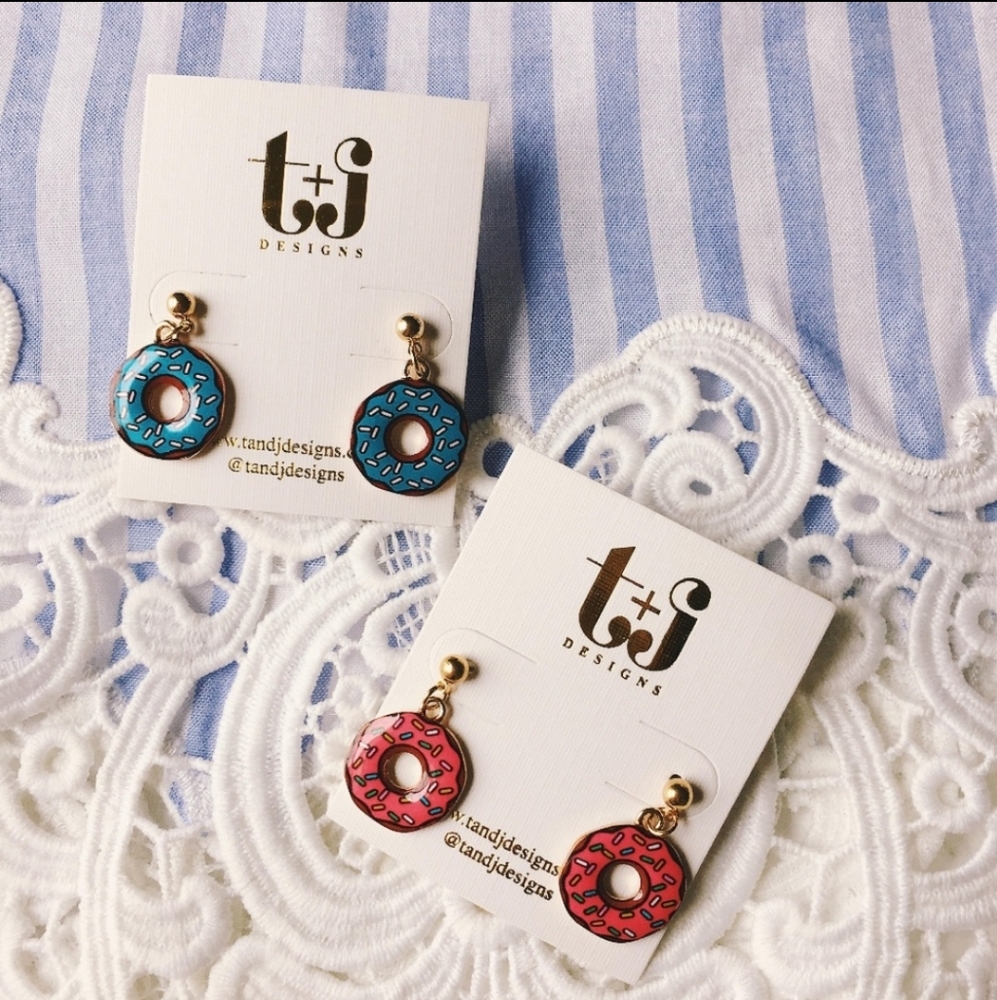 Donut Earrings